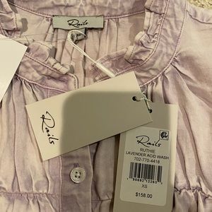 New Rails Ruthie Sleeveless button front Top XS